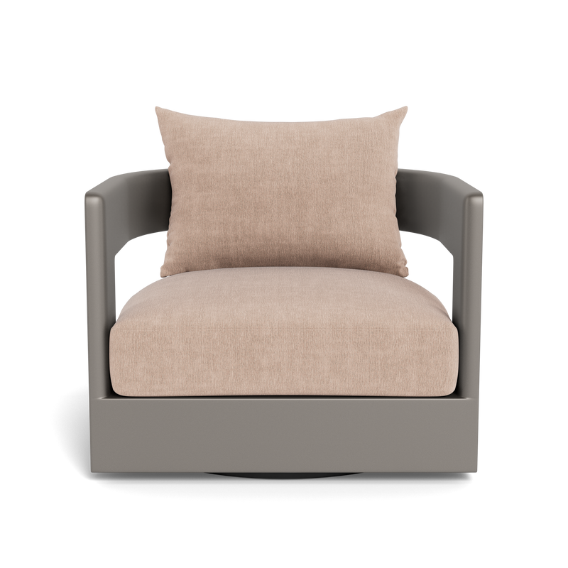 Victoria Aluminum Swivel Lounge Chair