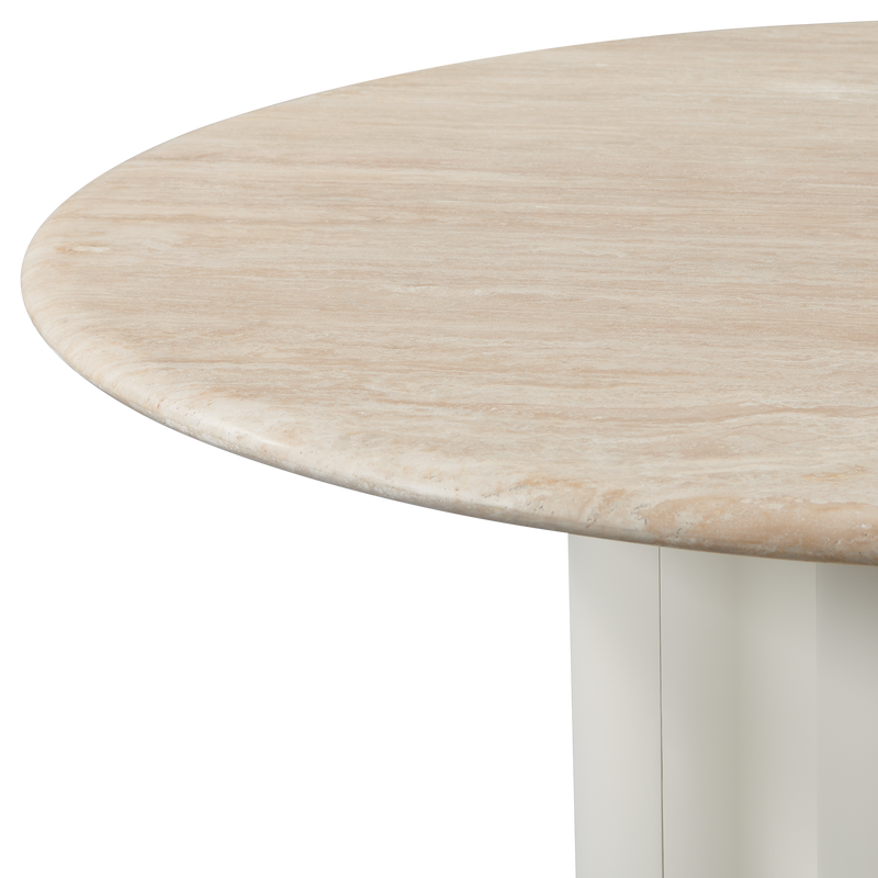 Porto Aluminum Round Dining Table 60"