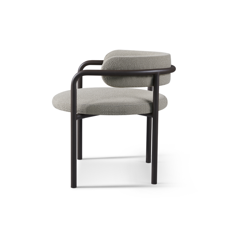 Porto Aluminum Club Chair