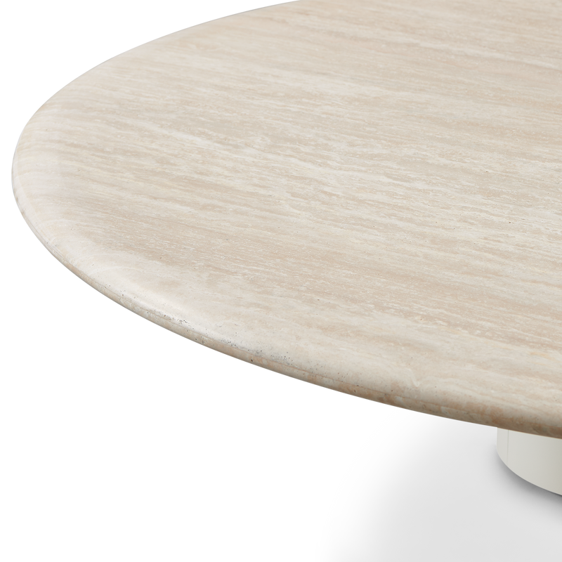 Porto Aluminum Round Coffee Table 48"