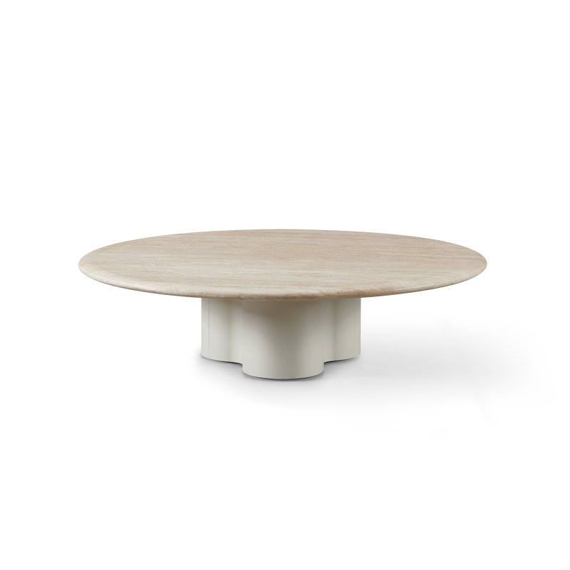 Porto Aluminum Round Coffee Table 48"