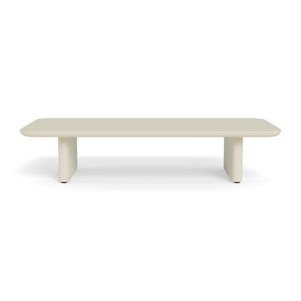 Victoria Aluminum Slatted Coffee Table