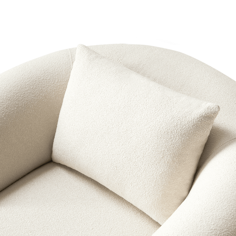 Amalfi Swivel Lounge Chair | Aluminum Asteroid, Copacabana Midnight,