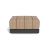 ANTIGUA OTTOMAN | Aluminum Asteroid, Bateau Teak,