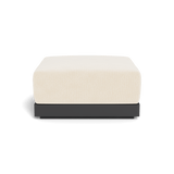 ANTIGUA OTTOMAN | Aluminum Asteroid, Marley Parchment,