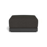 ANTIGUA OTTOMAN | Aluminum Asteroid, Monterey Charcoal,