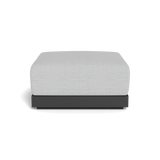 ANTIGUA OTTOMAN | Aluminum Asteroid, Monterey Silver,