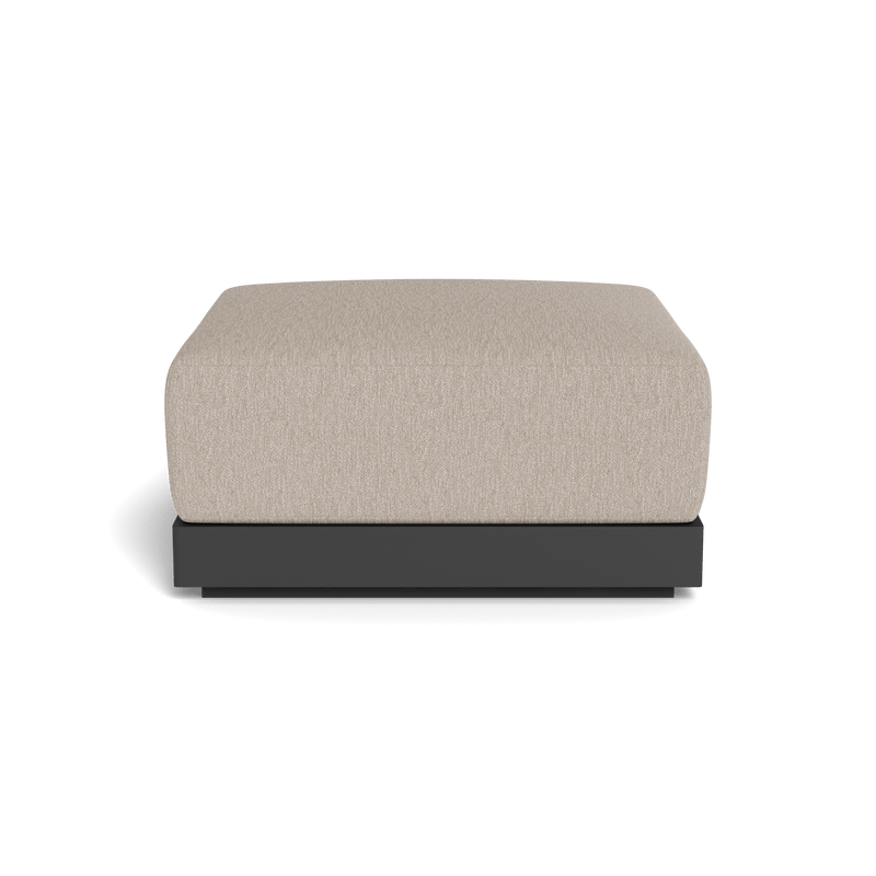 ANTIGUA OTTOMAN | Aluminum Asteroid, Pebble Sand,