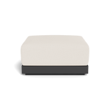ANTIGUA OTTOMAN | Aluminum Asteroid, Stirling Linen,