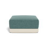 ANTIGUA OTTOMAN | Aluminum Bone, Altona Dew,
