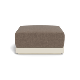 ANTIGUA OTTOMAN | Aluminum Bone, Altona Mink,