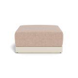 ANTIGUA OTTOMAN | Aluminum Bone, Altona Sand,