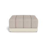 ANTIGUA OTTOMAN | Aluminum Bone, Bateau Cocoon,