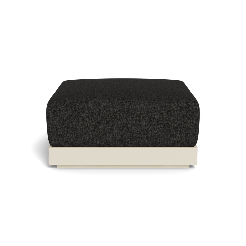 ANTIGUA OTTOMAN | Aluminum Bone, Copacabana Midnight,