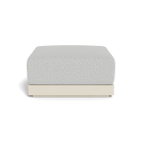 ANTIGUA OTTOMAN | Aluminum Bone, Copacabana Sand,