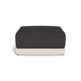 ANTIGUA OTTOMAN | Aluminum Bone, Monterey Charcoal,
