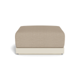 ANTIGUA OTTOMAN | Aluminum Bone, Monterey Sand,