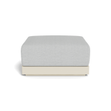 ANTIGUA OTTOMAN | Aluminum Bone, Monterey Silver,
