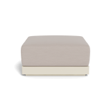ANTIGUA OTTOMAN | Aluminum Bone, Panama Marble,