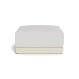 ANTIGUA OTTOMAN | Aluminum Bone, Pebble Cloud,