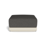ANTIGUA OTTOMAN | Aluminum Bone, Pebble Smoke,