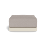 ANTIGUA OTTOMAN | Aluminum Bone, Riviera Stone,