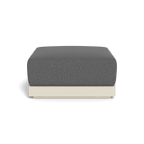 ANTIGUA OTTOMAN | Aluminum Bone, Siesta Slate,