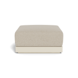 ANTIGUA OTTOMAN | Aluminum Bone, Siesta Taupe,