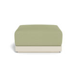 ANTIGUA OTTOMAN | Aluminum Bone, Stirling Sage,