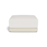 ANTIGUA OTTOMAN | Aluminum Bone, Stirling Salt,