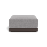 ANTIGUA OTTOMAN | Aluminum Bronze, Altona Dove,