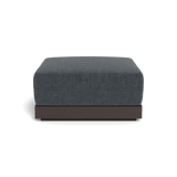 ANTIGUA OTTOMAN | Aluminum Bronze, Altona Slate,