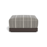 ANTIGUA OTTOMAN | Aluminum Bronze, Bateau Classic,