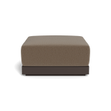 ANTIGUA OTTOMAN | Aluminum Bronze, Marley Mink,