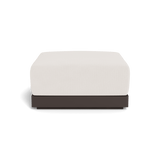ANTIGUA OTTOMAN | Aluminum Bronze, Marley Snow,