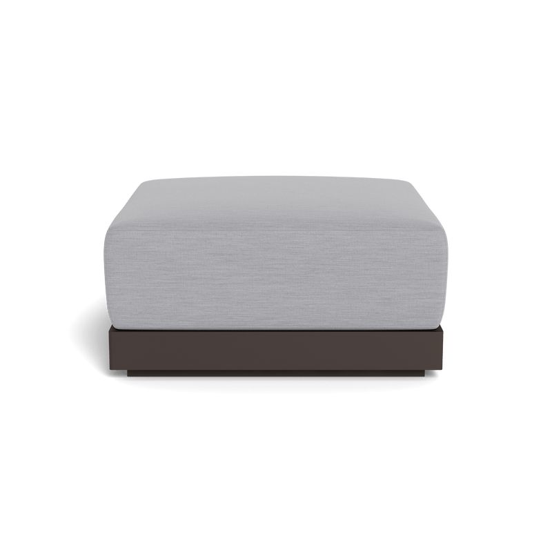 ANTIGUA OTTOMAN | Aluminum Bronze, Panama Cloud,