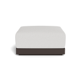 ANTIGUA OTTOMAN | Aluminum Bronze, Pebble Cloud,