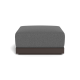 ANTIGUA OTTOMAN | Aluminum Bronze, Siesta Slate,