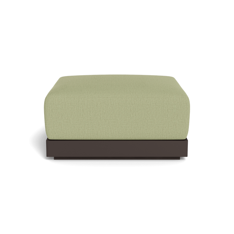 ANTIGUA OTTOMAN | Aluminum Bronze, Stirling Sage,