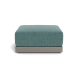 ANTIGUA OTTOMAN | Aluminum Taupe, Altona Dew,