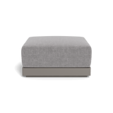 ANTIGUA OTTOMAN | Aluminum Taupe, Altona Dove,