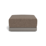 ANTIGUA OTTOMAN | Aluminum Taupe, Altona Mink,