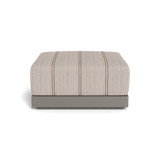 ANTIGUA OTTOMAN | Aluminum Taupe, Bateau Cocoon,