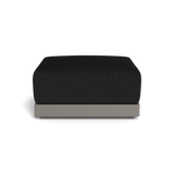ANTIGUA OTTOMAN | Aluminum Taupe, Pebble Charcoal,