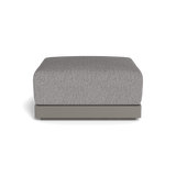 ANTIGUA OTTOMAN | Aluminum Taupe, Pebble Fog,