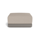 ANTIGUA OTTOMAN | Aluminum Taupe, Pebble Sand,