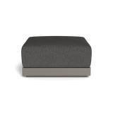 ANTIGUA OTTOMAN | Aluminum Taupe, Pebble Smoke,