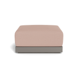 ANTIGUA OTTOMAN | Aluminum Taupe, Stirling Powder,