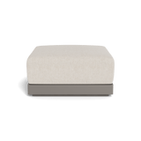 ANTIGUA OTTOMAN | Aluminum Taupe, Stirling Sanddollar,