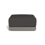 ANTIGUA OTTOMAN | Aluminum Taupe, Stirling Shadow,